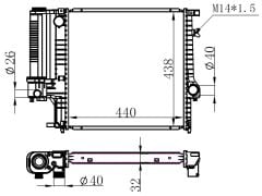 BBM101032-3.16/3.20i E36 90-