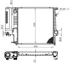 BBM101032-3.16/3.20i E36 90-